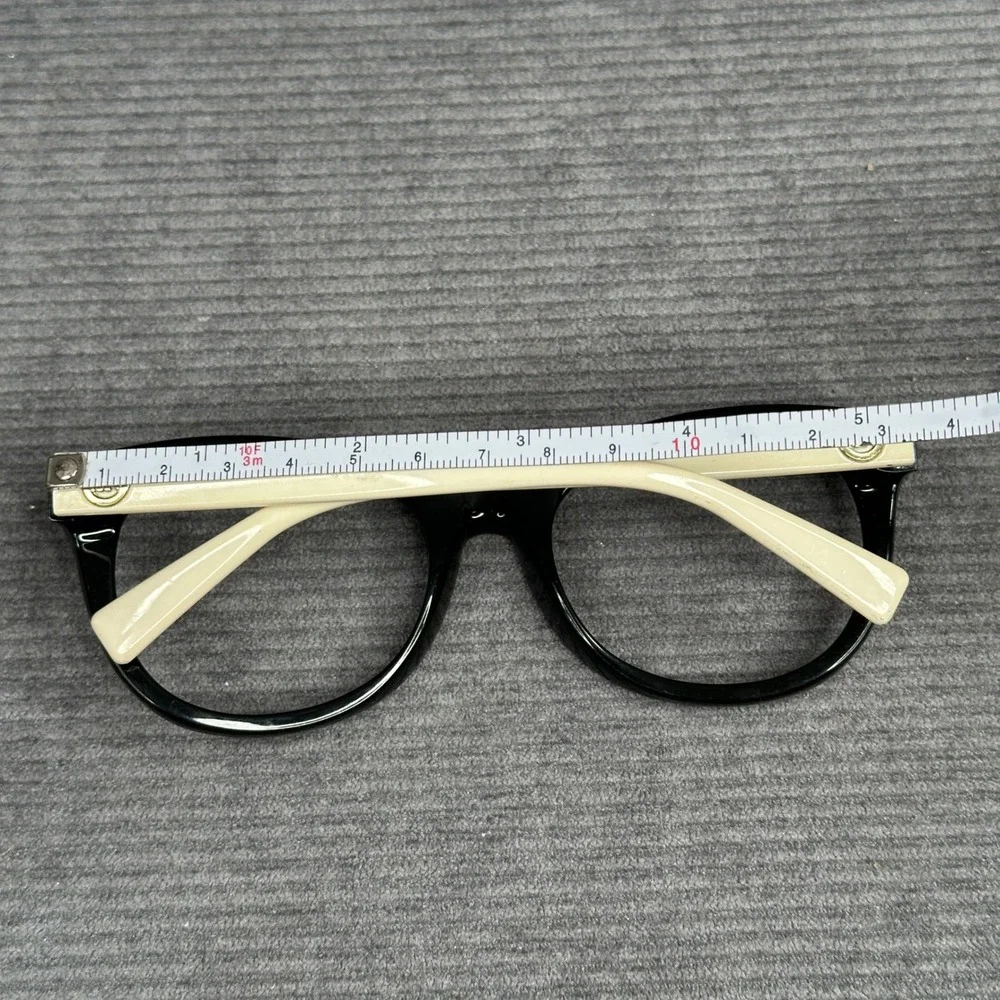Michael Kors MK 6019 Champagne Beach Black Cream Cat Eye Y2K Eyeglass 53-20-135